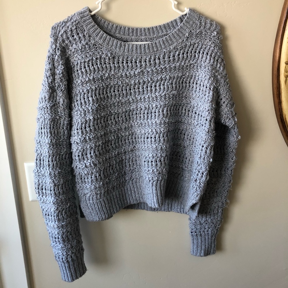 XS cute blue Abercrombie & Fitch sweater